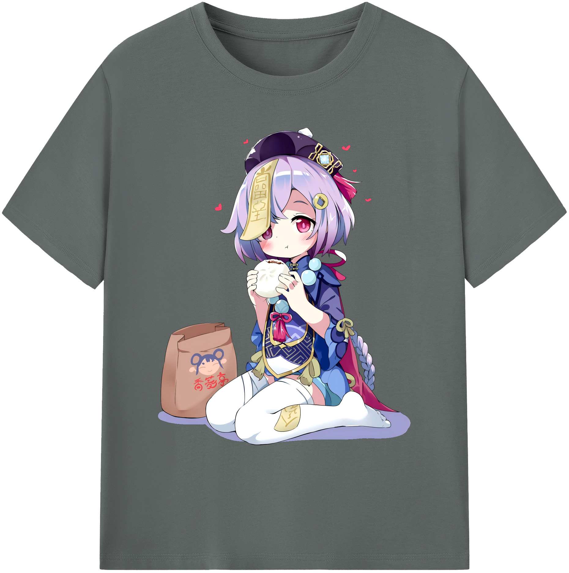 げんし神 七七 なな  genshin Nana 綿100％ メンズ半袖Tシャツ｜肌触りやわらか＆通気性
